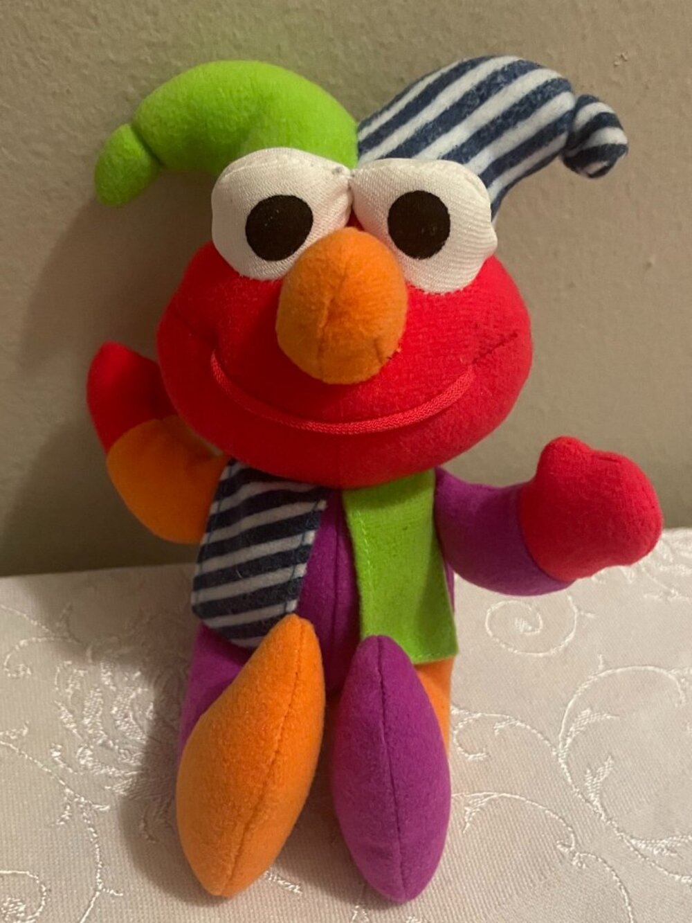 1996 Elmo Sesame Street Fairy Tale Soft Pals. Tyco Preschool. Avon Catalog EUC
